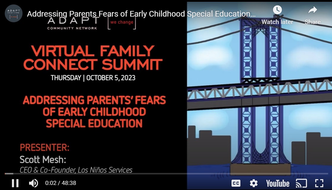 Addressing Parents Fears of Early Childhood Special Education